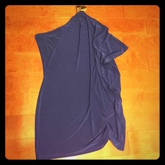 Sexy blue dress!