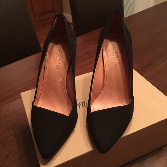 Madewell Shoes - Mira heel in black size 7