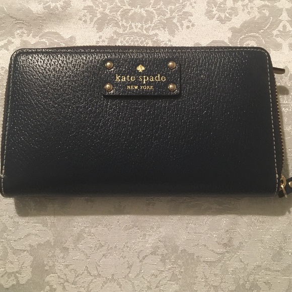 kate spade Handbags - Kate Spade Navy Wallet