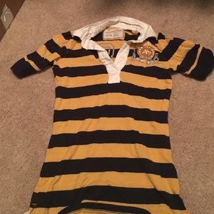 Short sleeve rugby shirt