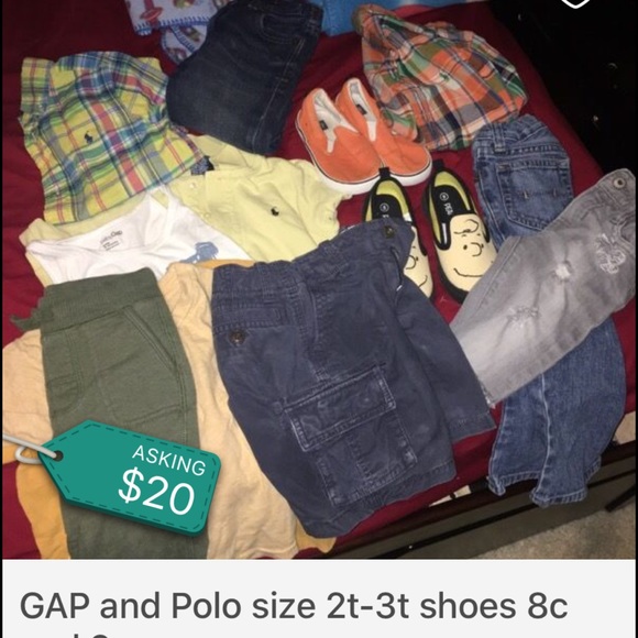 GAP Other - GAP and Polo boys shirts and pants size 2t3t