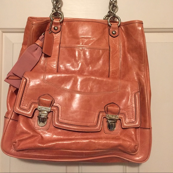 Coach blush pink bag