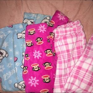 Fuzzy PJ bundle!! Small/mediums