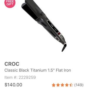 Croc straightener