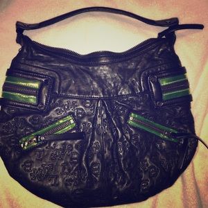 L.A.M.B NIKOLO HOBO in carbon black