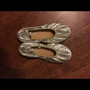 Worn twice girls ballet flats