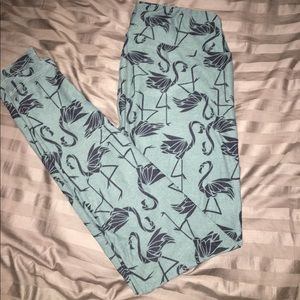 Brand new os Lularoe flamingo leggings