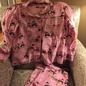 Owl Christmas pajamas