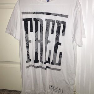 White FREE Tee