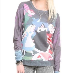 Crewneck Alice in Wonderland Sweatshirt