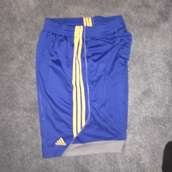 Adidas blue shorts