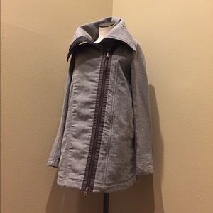 Lululemon Gray Verasana Wrap Jacket