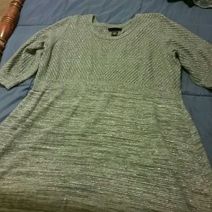 Grey sweater dress 26/28