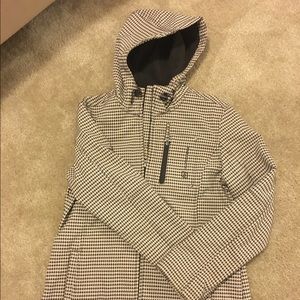 Free Country houndstooth ski jacket.