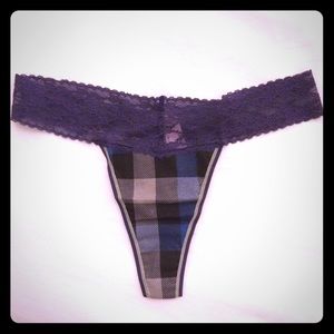 Victoria's Secret purple thong