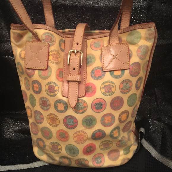 Dooney and Bourke Vintage Rare Bucket Bag P331