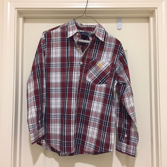 Long-Sleeved Button-down shirt: U.S. Polo Assn.