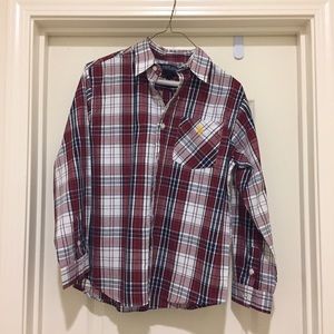 Long-Sleeved Button-down shirt: U.S. Polo Assn.