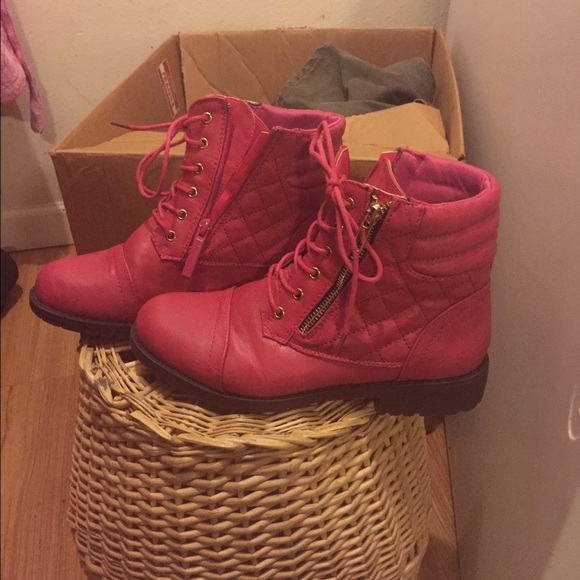 Women's military up buckle combat boots! - Picture 1 of 1