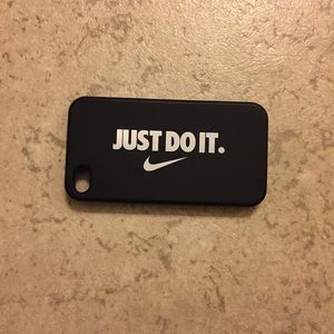 Black & White Nike iPhone 4/4s Case