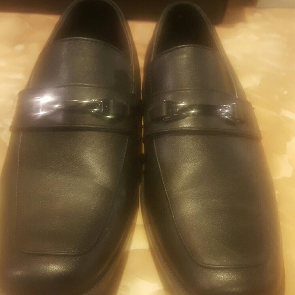 Like new...wore 1 time Boys dress shoes