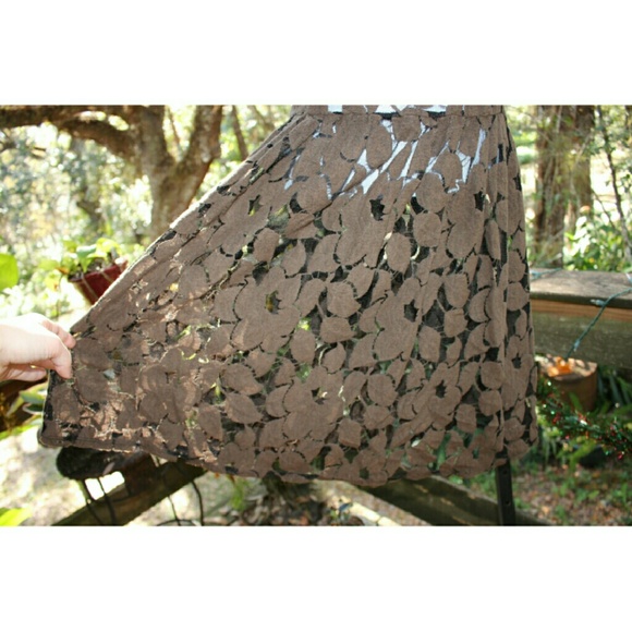 Unique see through vines with leafs dress - Picture 3 of 4