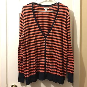 Black and Orange cardigan