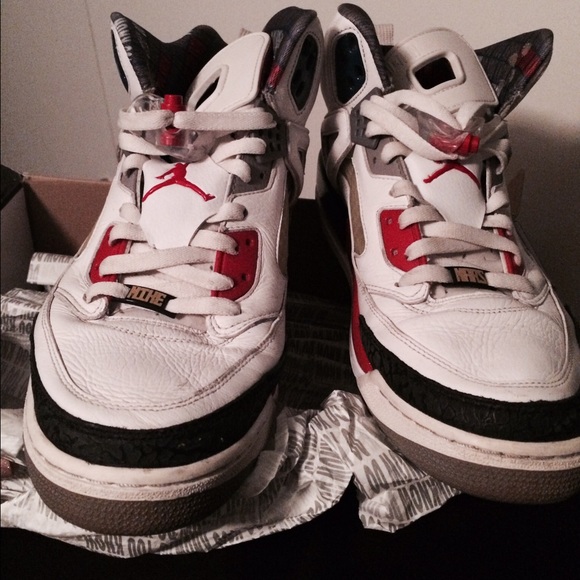 Jordan Spizike size 13 Men's Shoes - Cancer Aware - Picture 2 of 4