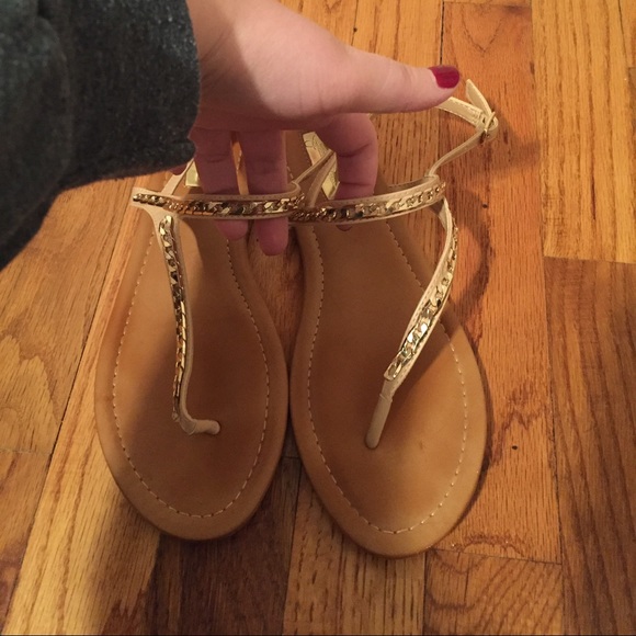Jessica Simpson nude sandals size 8!