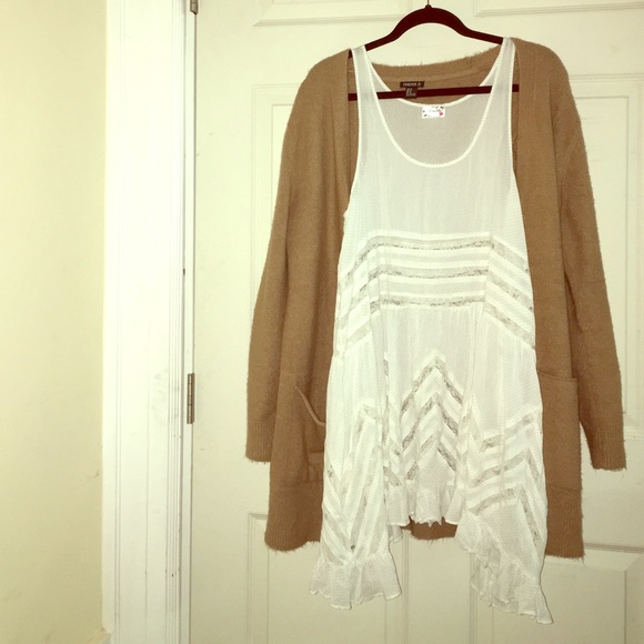 Free People White Lace Dress