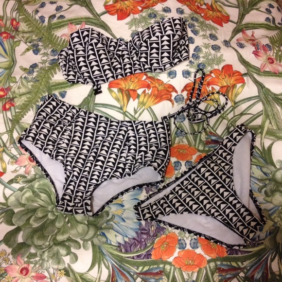 Aztec Print Swimwear