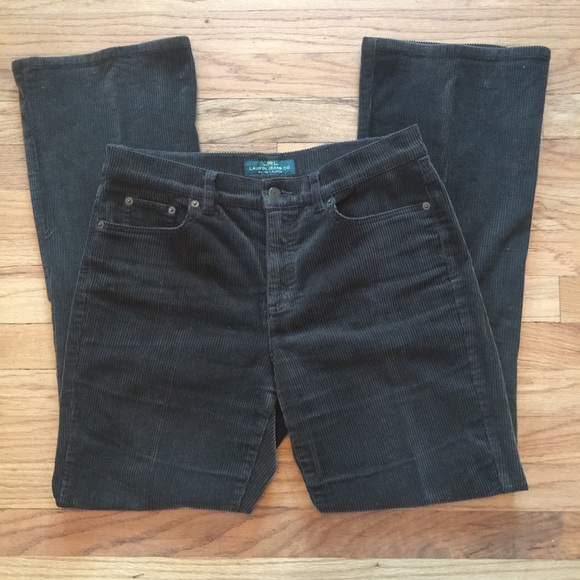 Lauren Jeans, Dark Brown Corduroy Pants