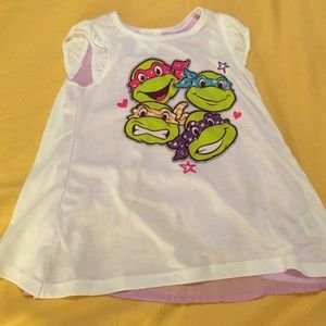 💖 2T TMNT Girls Shirt