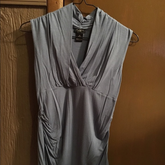 BLUE Ann Taylor sleeveless shirt