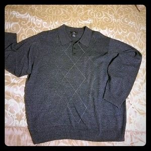 Men's Sweater, Dockers, XXL, gray