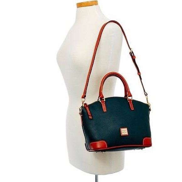 NWT Dooney & Bourke Charli Leather Satchel