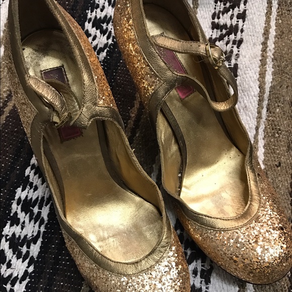 Vintage Betsey Johnson Mary Jane heels