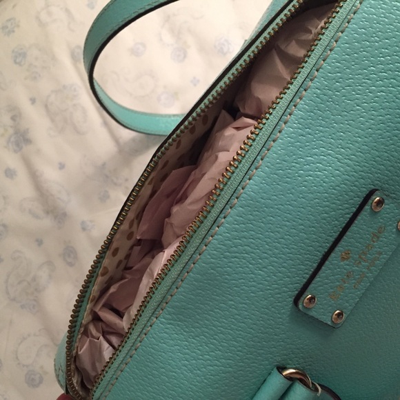 Kate Spade Alessa Wellesley Mint Satchel - Picture 4 of 4