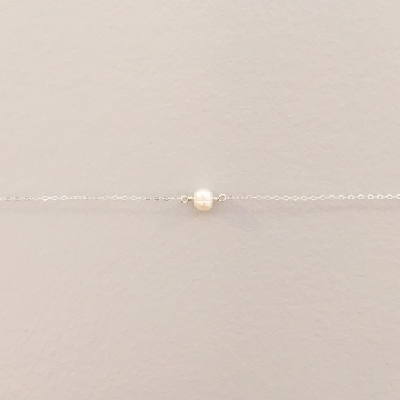 Genuine freshwater pearl gold filled bracelet - Picture 4 of 4