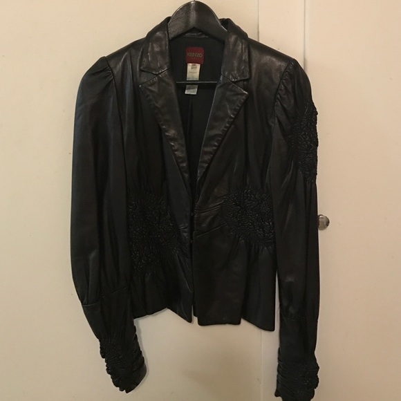 KENZO leather jacket