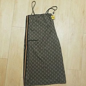Vintage Fendi logo mini dress -Size Small
