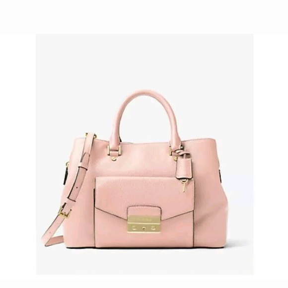 MICHAEL Michael Kors Haley Large Leather Satch