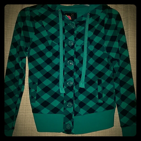 forever 21 plaid jacket