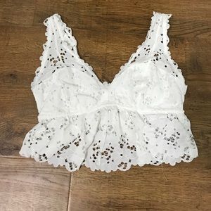 Aerie Bralette lace size Large