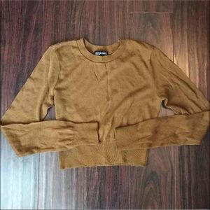 AA cropped sweater