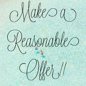 Make A Reasonable Offer!!