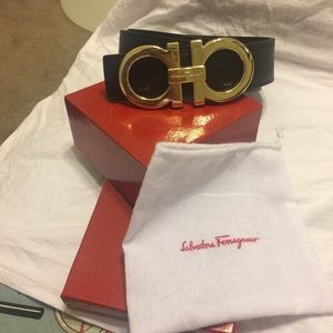 Big Buckle Ferragamo Belt