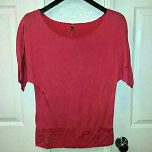 Tops - Coral shirt Tops - Coral shirt