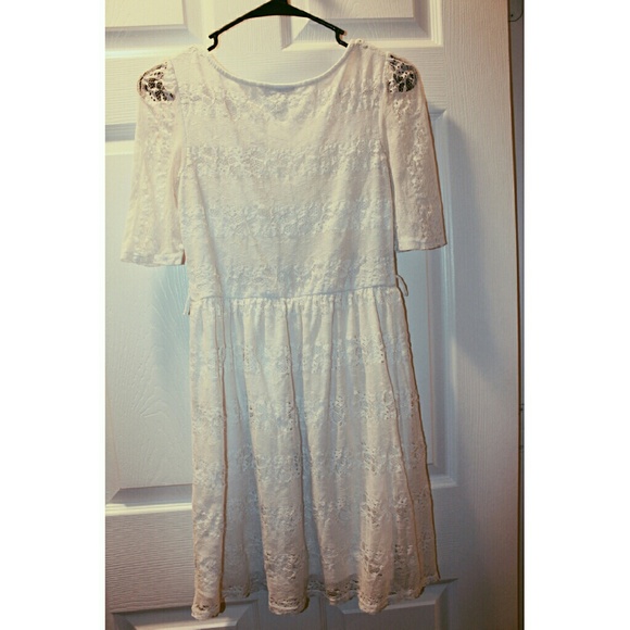 White Lace Dress