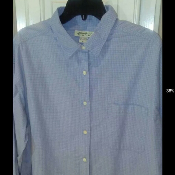 eddie bauer long sleeve dress shirt